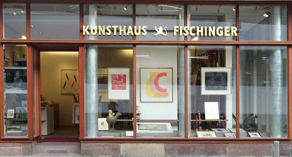 Kunsthaus Fischinger, Stuttgart, Ladenfront